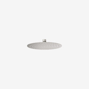 10-inch round ultra-thin brushed nickel showerhead