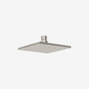 6 square thick showerhead in Brushed Nickel