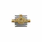 Pressure Balance Valve and 1-Outlet Diverter Rough-In