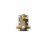 Integrated Pressure Balance Valve and 2-Outlet Diverter Rough-In
