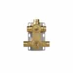 Integrated Pressure Balance Valve and 3-Outlet Diverter Rough-In