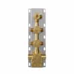Integrated Thermostatic Valve and 5-Outlet Diverter Rough-In