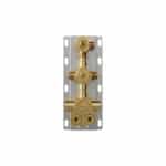 Integrated Thermostatic Valve and 3-Outlet Diverter Rough-In