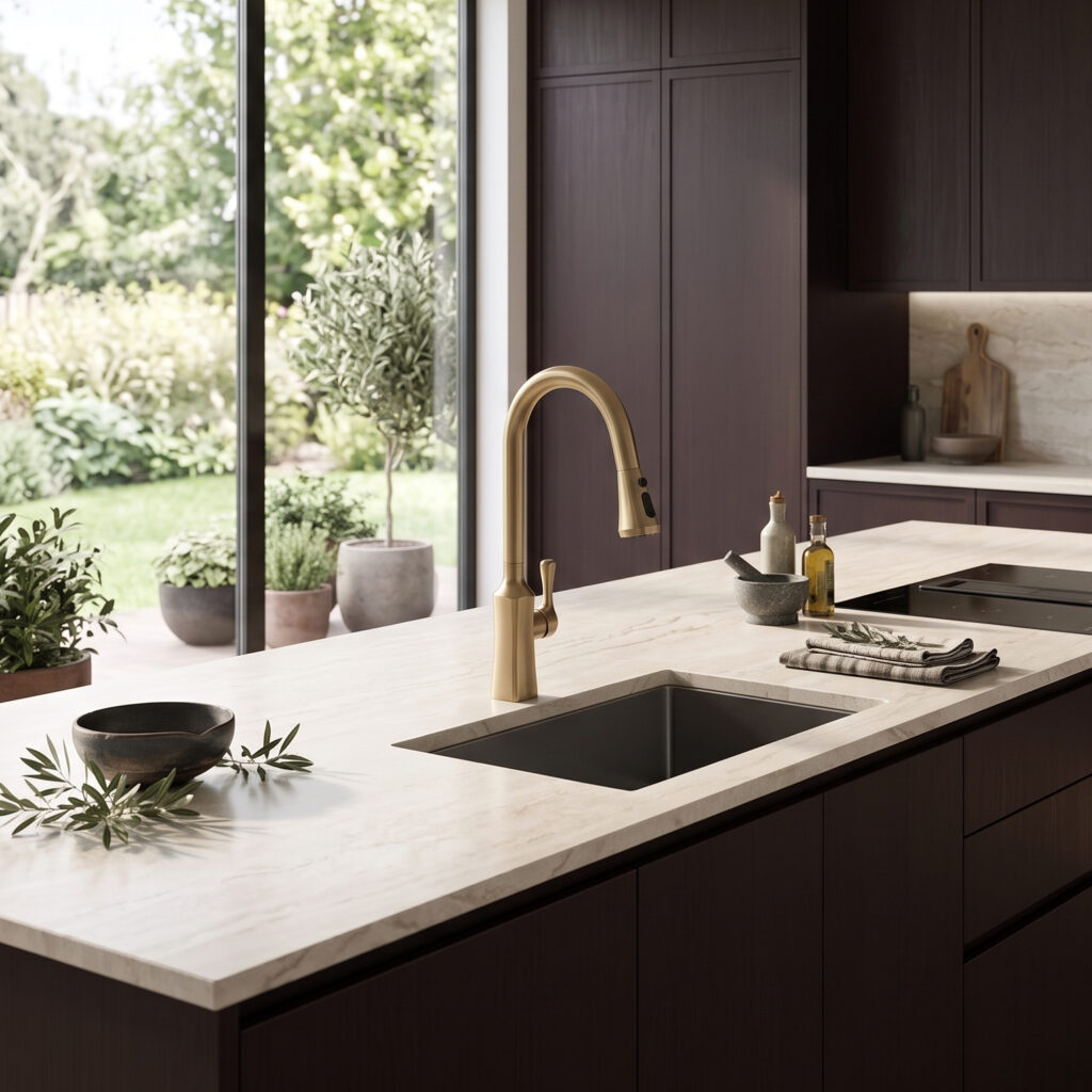 CALDEY Pull Down Kitchen Faucet