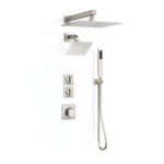 RUGEN 3-Outlet Thermostatic Shower System