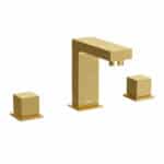 CROZET Widespread Deck-Mount Bathroom Sink Faucet With Knob Handles