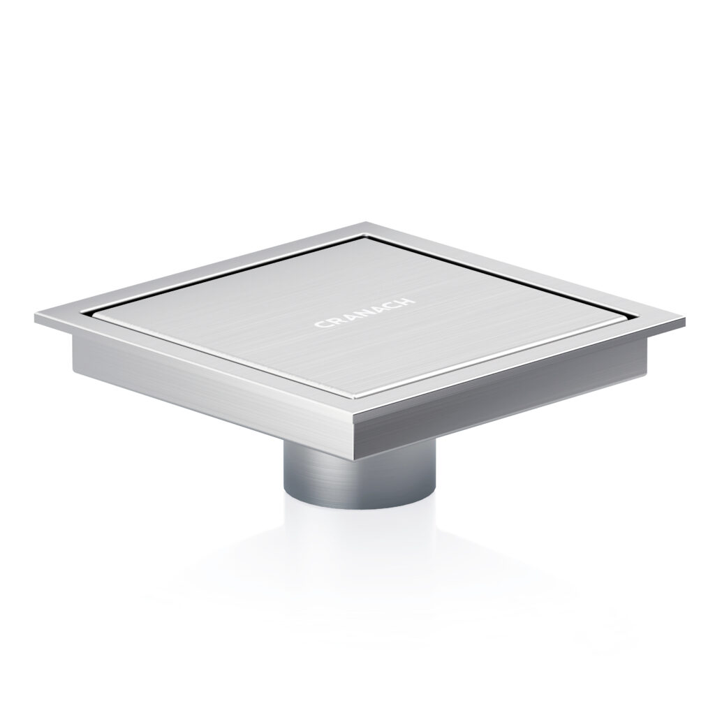 6" Square Tile-Insert Shower Drain