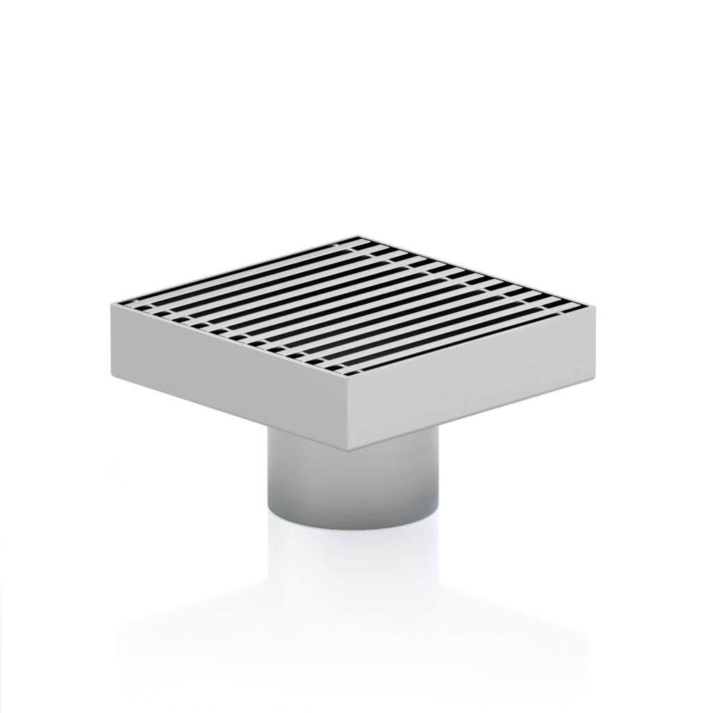 4" Square Grate Shower Drain