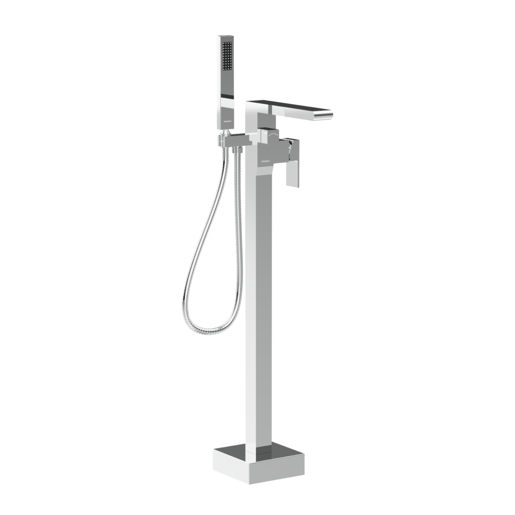 FARNE Floor Mount Bathtub Filler