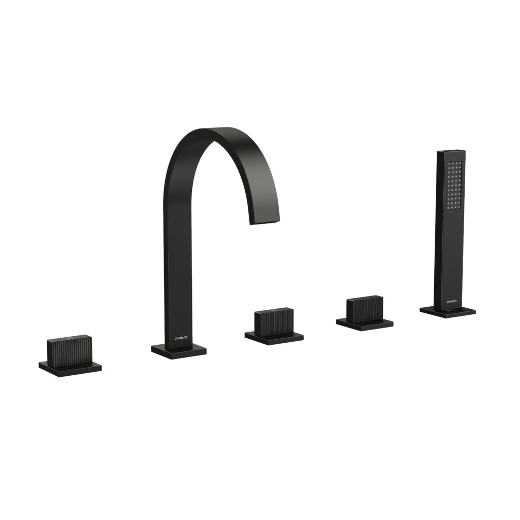 RUGEN Deck Mount Bathtub Faucet