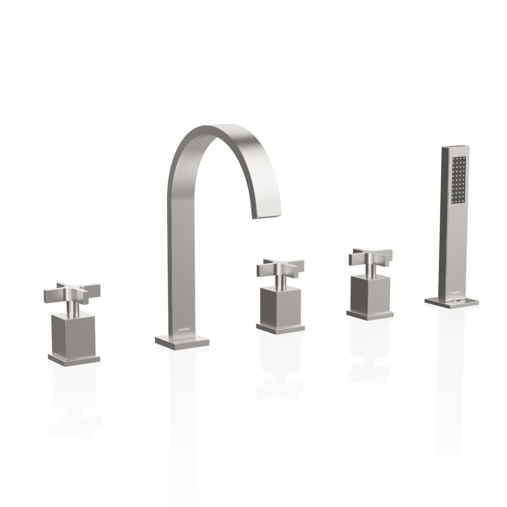 RUGEN Deck Mount Bathtub Faucet