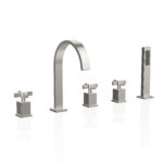 RUGEN Deck Mount Bathtub Faucet
