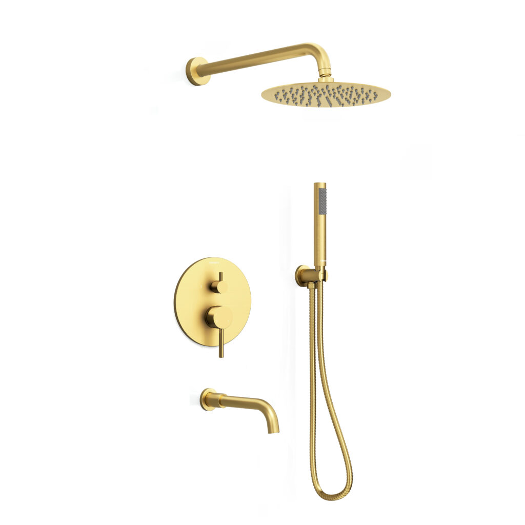 CROZET 3-Outlet Pressure Balance Shower Kit