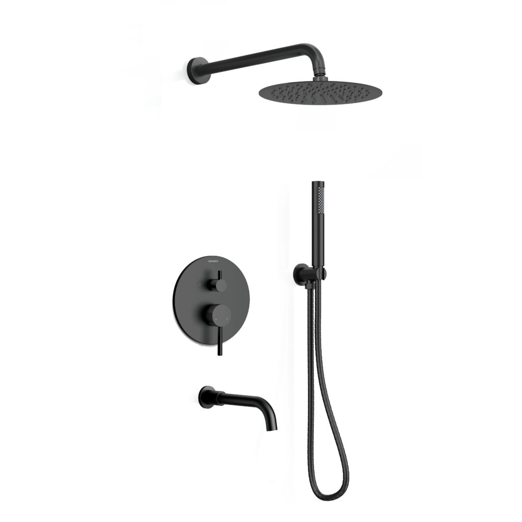 CROZET 3-Outlet Pressure Balance Shower Kit