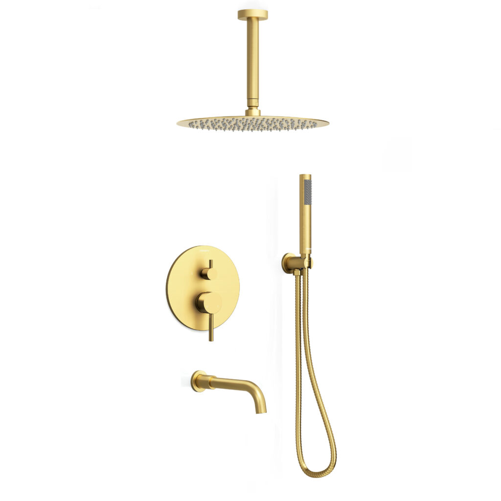 CROZET 3-Outlet Pressure Balance Shower Kit
