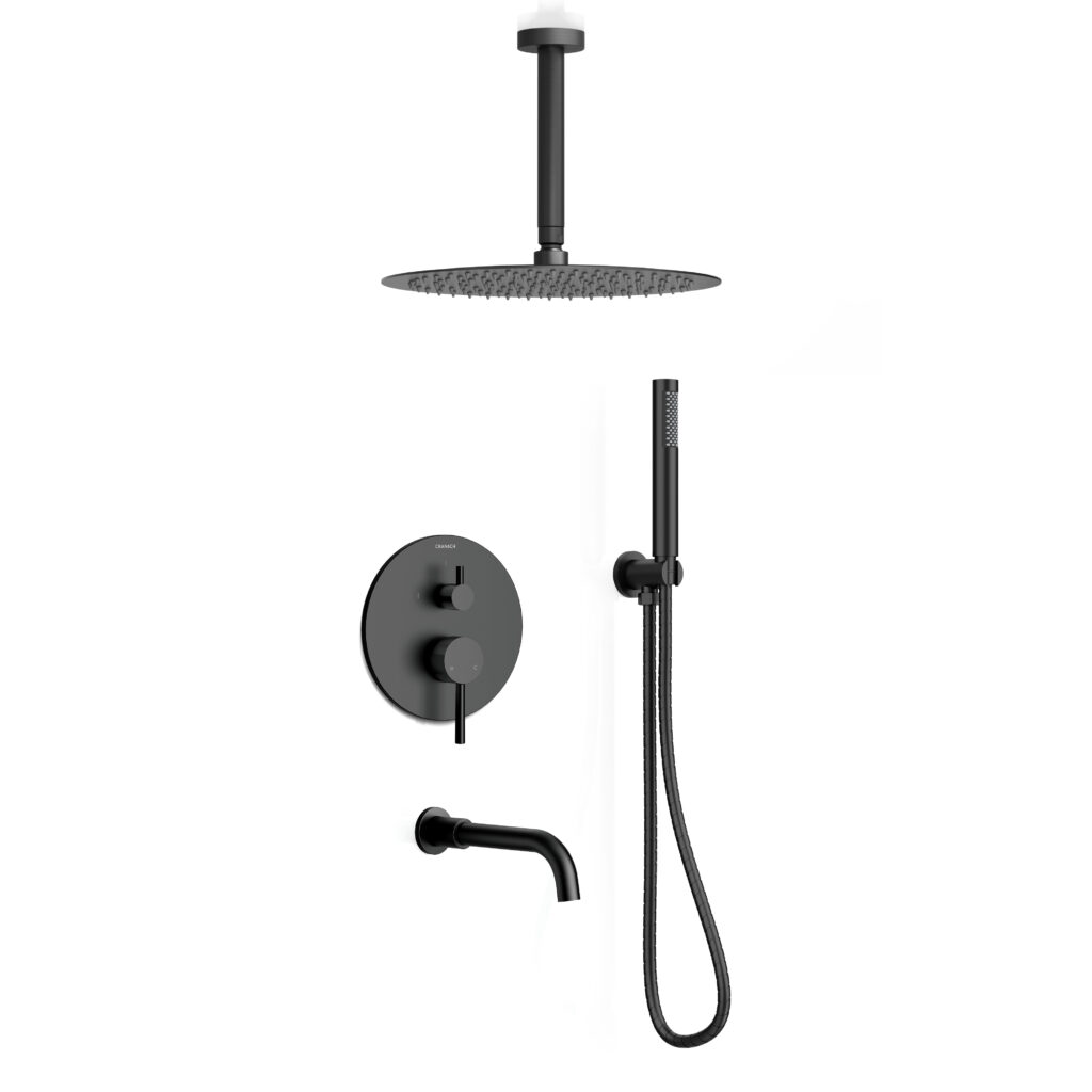 CROZET 3-Outlet Pressure Balance Shower Kit
