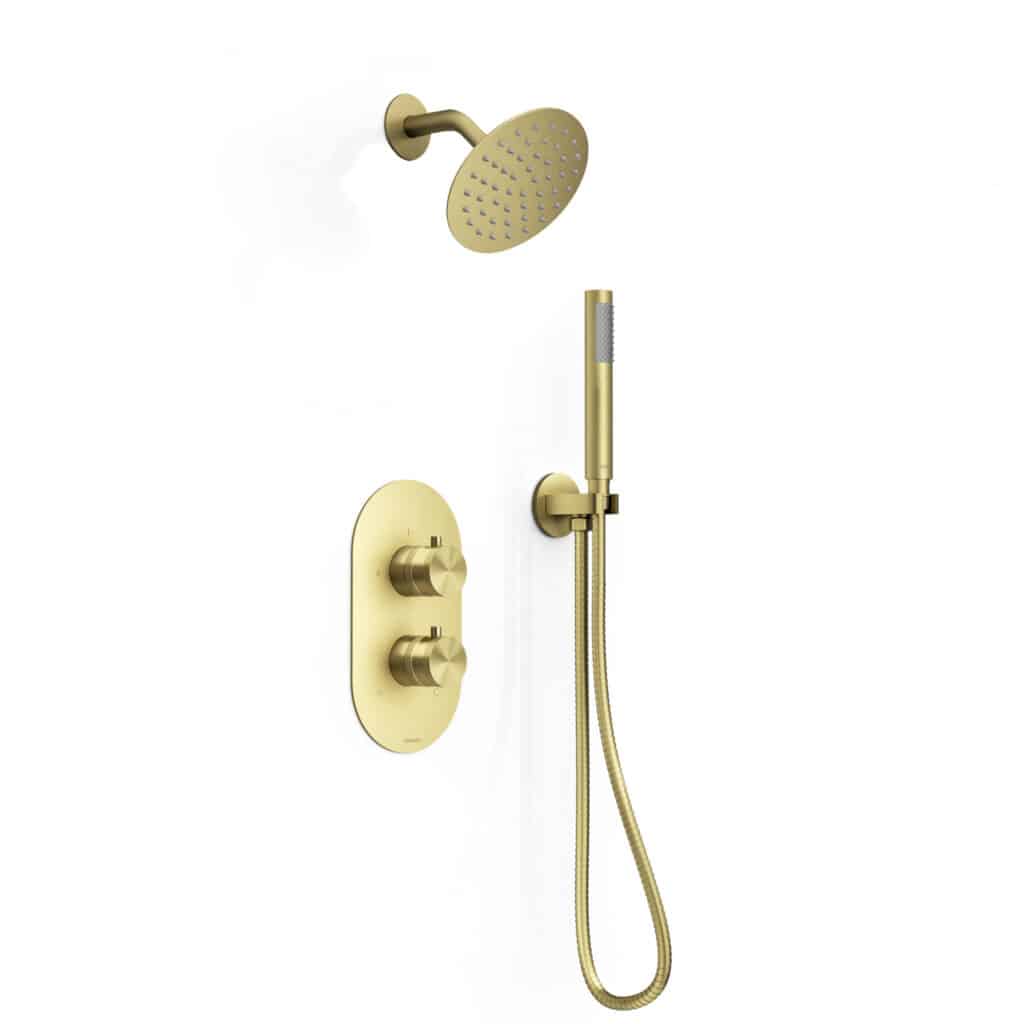 ANGELSEY 2-Outlet Thermostatic Shower Kit