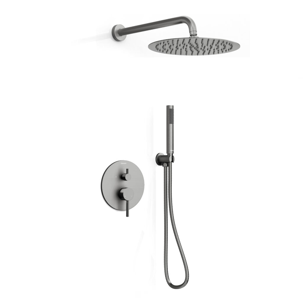 CROZET 2-Outlet Pressure Balance Shower Kit