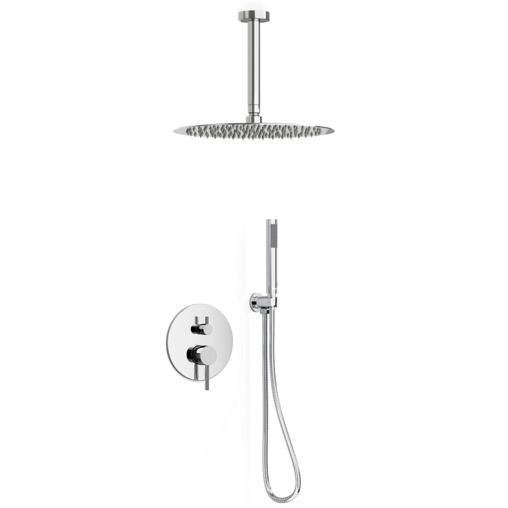 CROZET 2-Outlet Pressure Balance Shower Kit