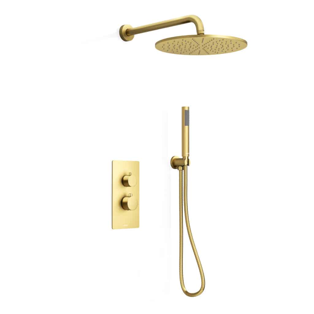 FARNE 12 Inch Dual-Function Thermostatic Shower System