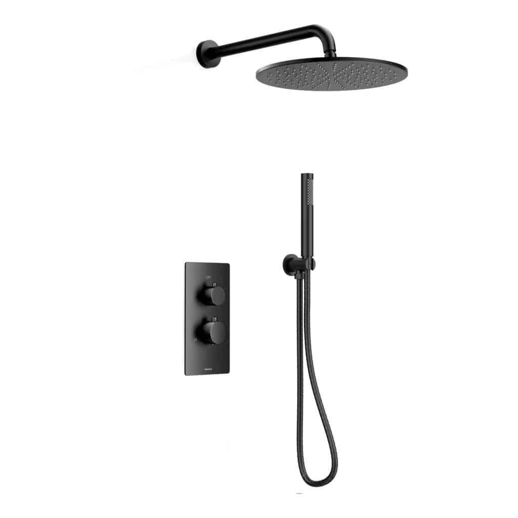 FARNE 12 Inch Dual-Function Thermostatic Shower System