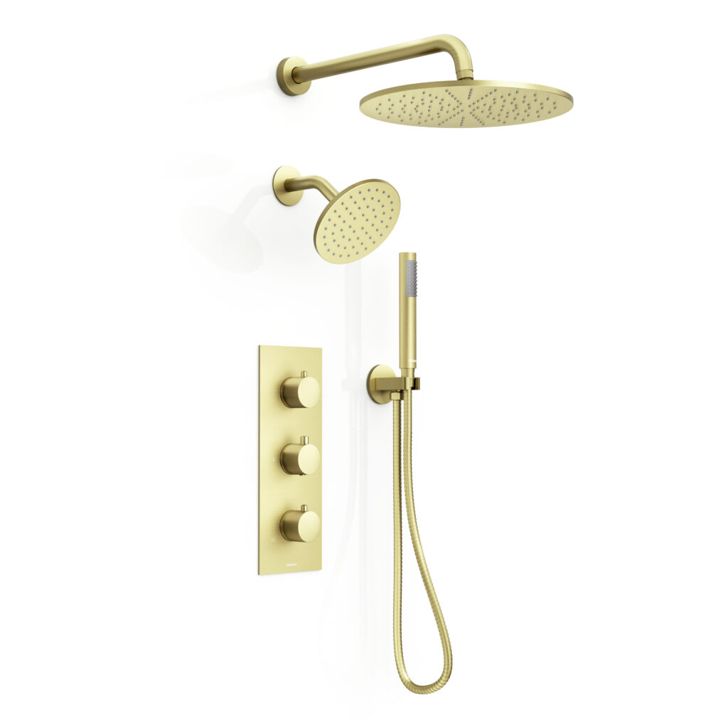 FARNE 3-Outlet Thermostatic Shower System