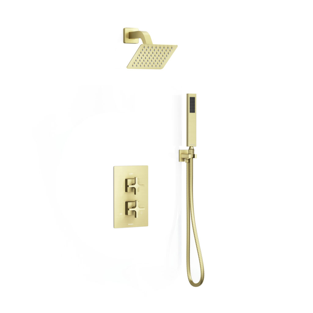RUGEN 2-Outlet Pressure Balance Shower Kit