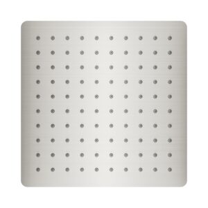 10-Inch Ultra-Slim Square Single-Function Stainless Steel Shower Head