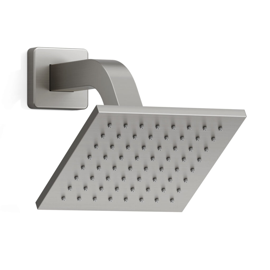 FARNE 6-Inch Rain Shower Head with Shower Arm