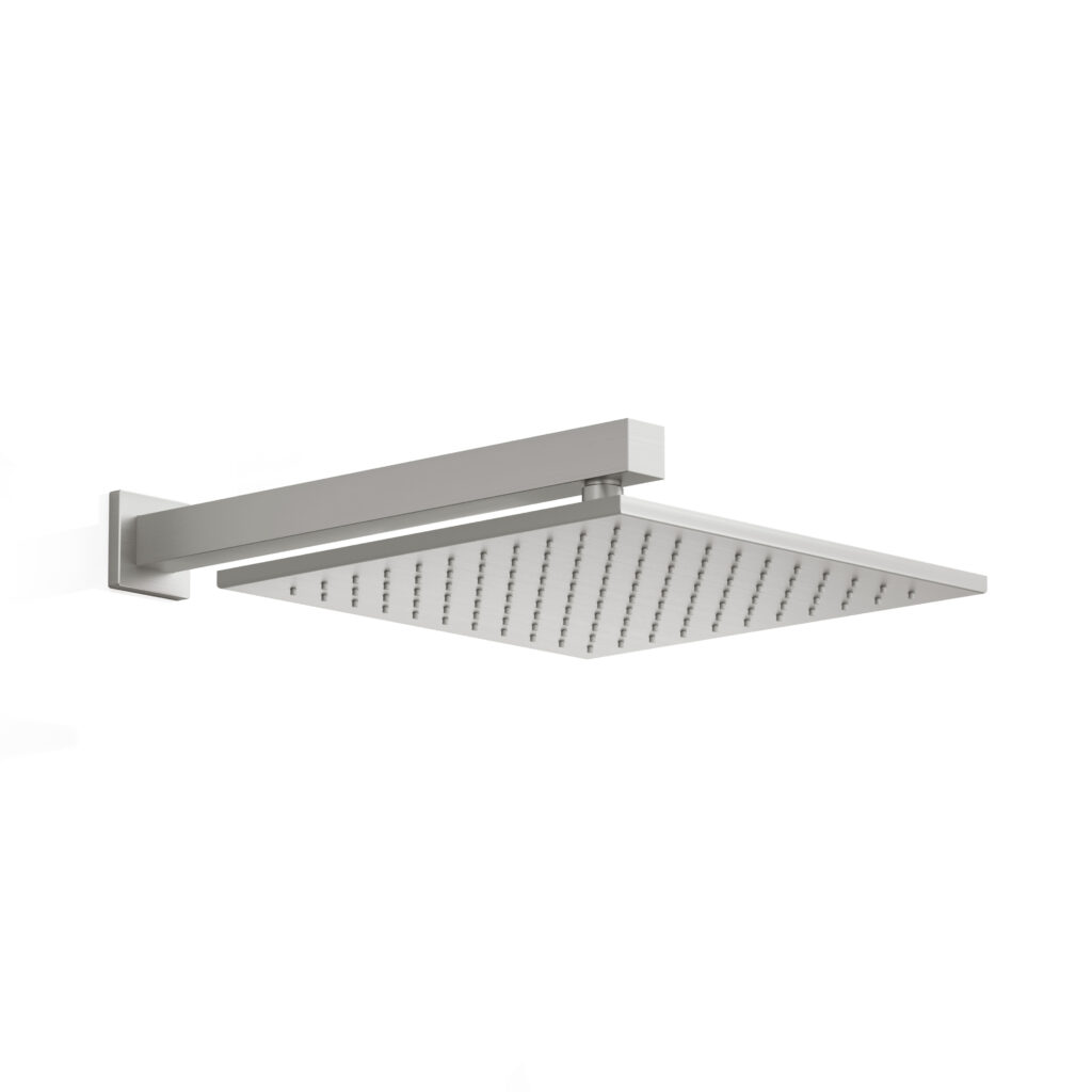 FARNE 12-Inch Rain Shower Head with Shower Arm