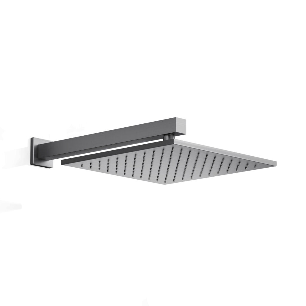 FARNE 12-Inch Rain Shower Head with Shower Arm