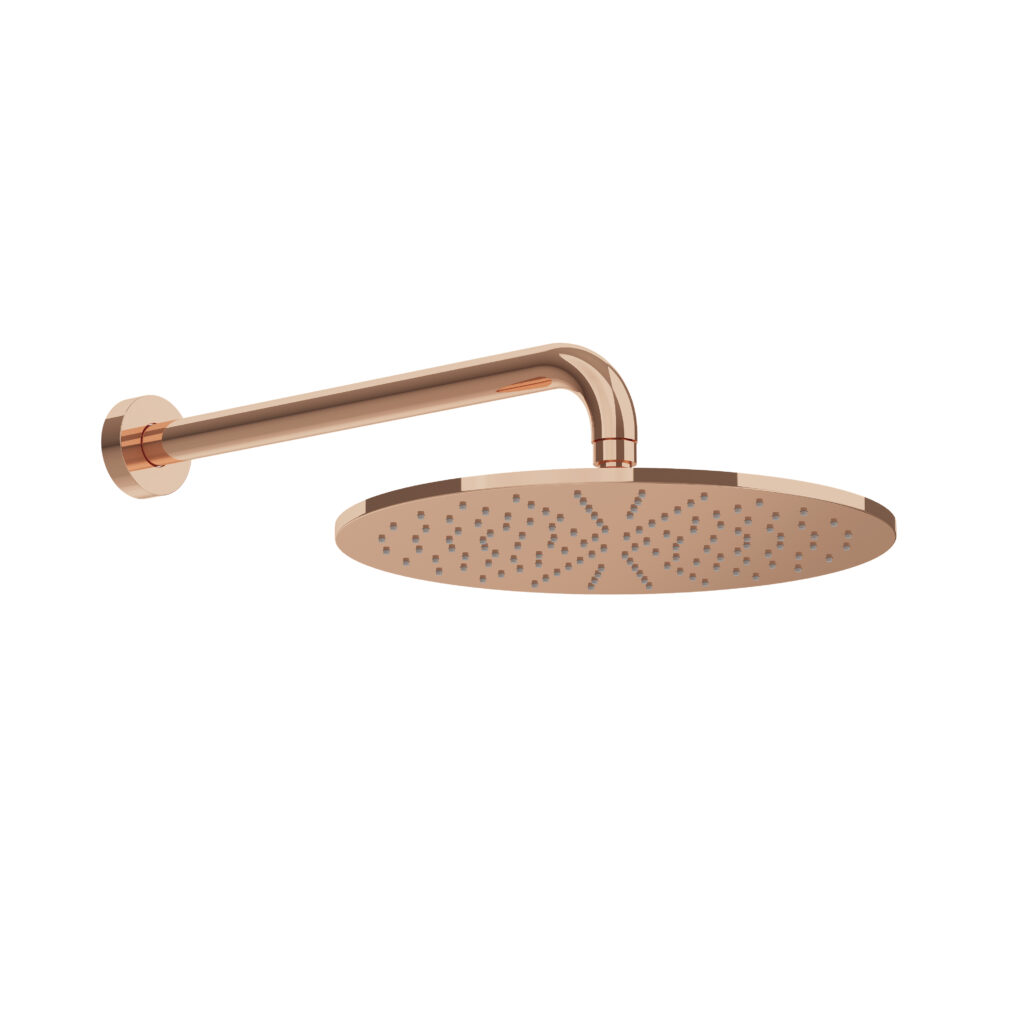 FARNE 12-Inch Rain Shower Head with Shower Arm