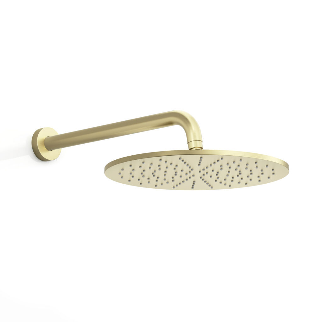 FARNE 12-Inch Rain Shower Head with Shower Arm