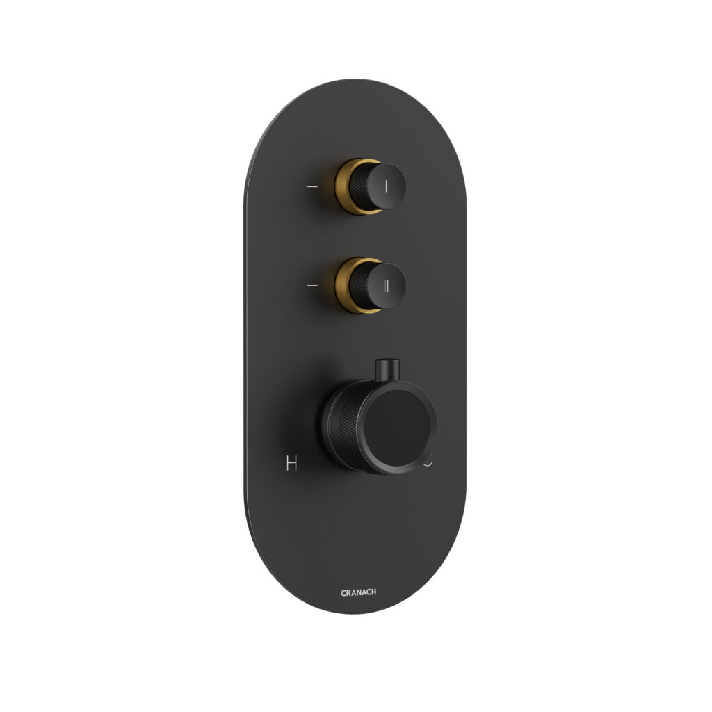 RHUM Dual-Function Thermostatic Valve And Trim Set