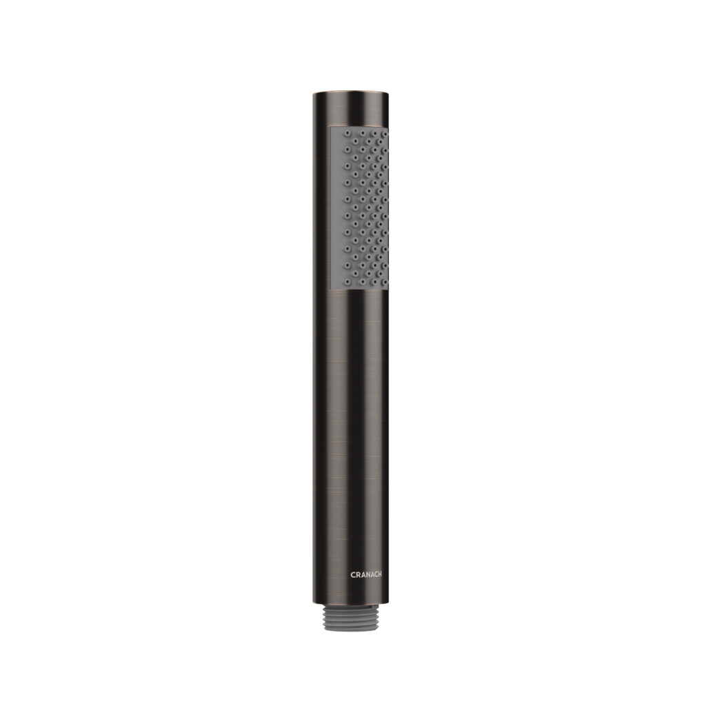 Round single-function hand shower