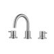 Angelsey Widespread bathroom sink faucet with lever handles