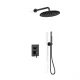 C04.TN01 matte black bathroom shower faucet set