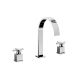 C50.RU04 polished chrome 3 hole faucet