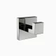 Cranach robe hook polished chrome C81.FA01