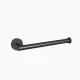 Cranach single arm stainless steel towel bar matte black C81.AN03