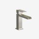 Single hole bathroom sink faucet brushed nickel Atafu