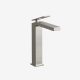 Tall single-handle bathroom sink faucet brushed nickel Rottnest