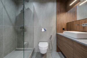 interior design of bathroom