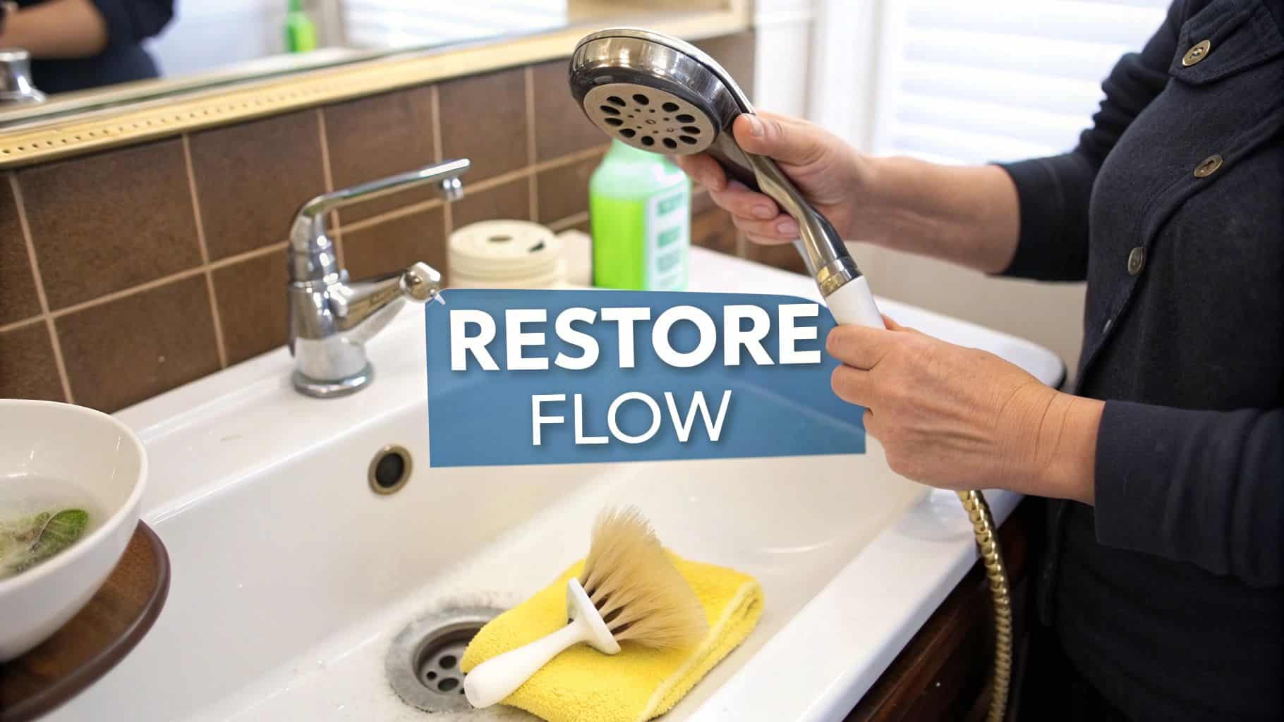 How to Clean Head Shower: Easy Tips to Restore Water Flow