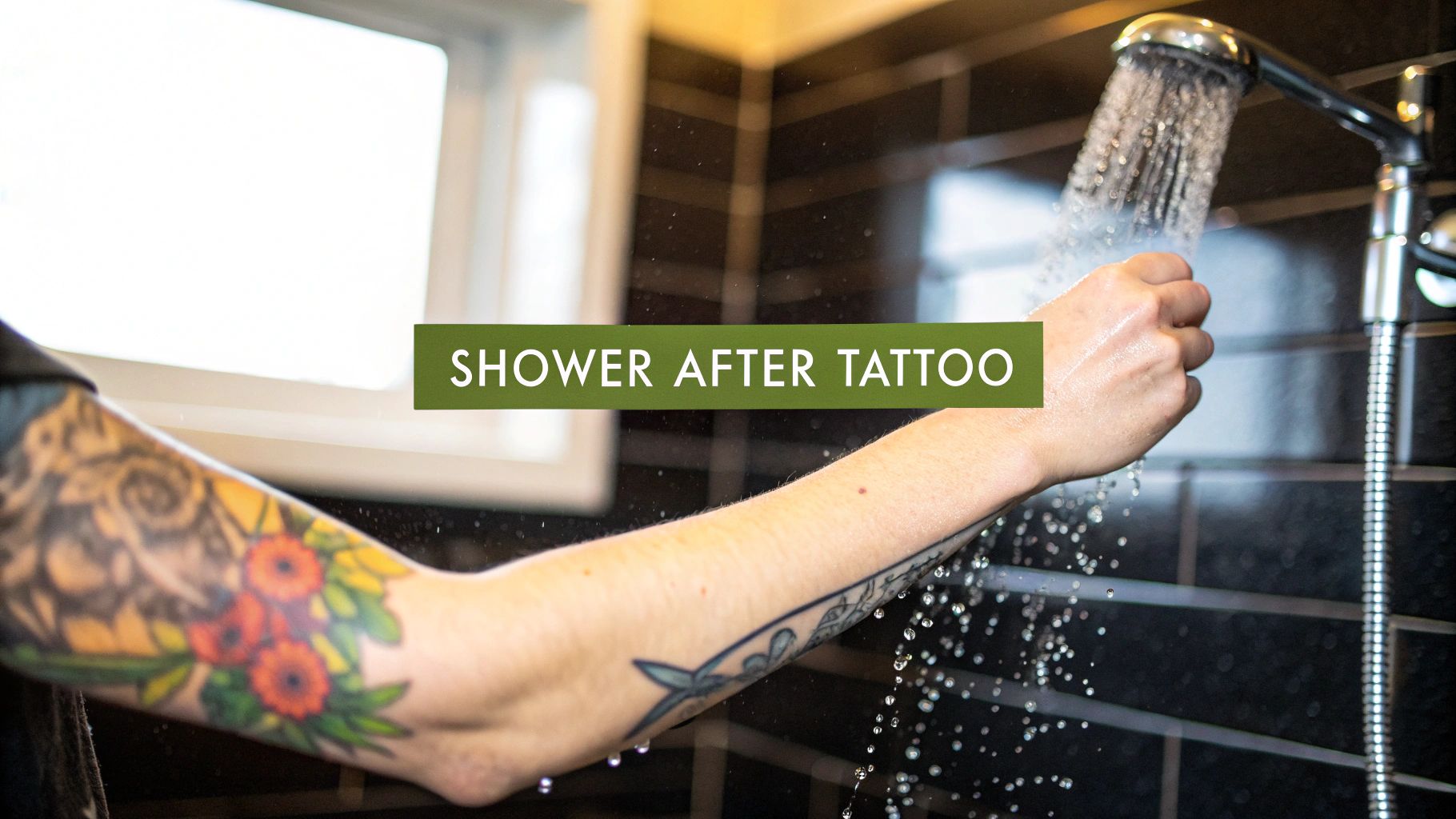 How Long After a Tattoo Can You Shower Normally? Expert Tips